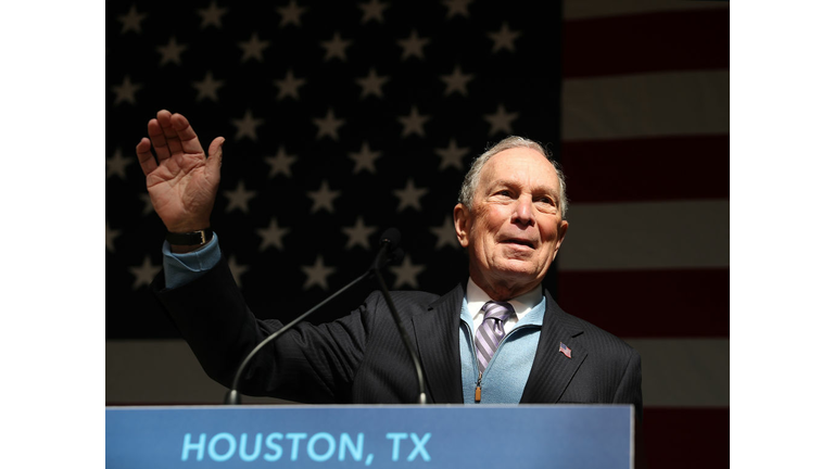 Democratic Presidential Candidate Mike Bloomberg Campaigns Ahead Of Super Tuesday