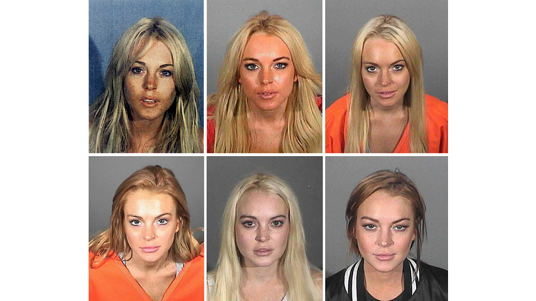 FILE: Lindsay Lohan Booking Photos