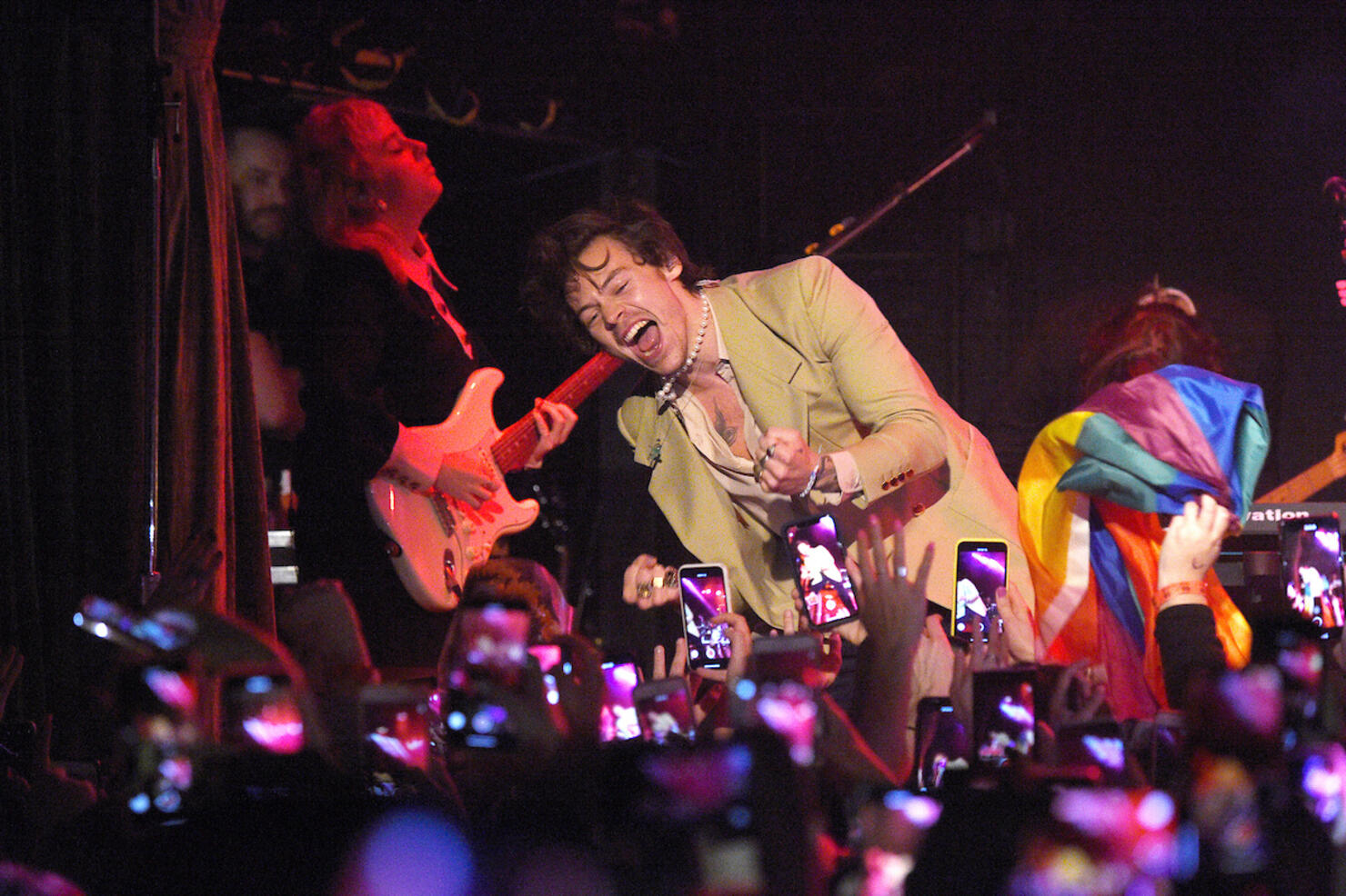 iHeartRadio Secret Session With Harry Styles At The Bowery Ballroom On February 29, 2020