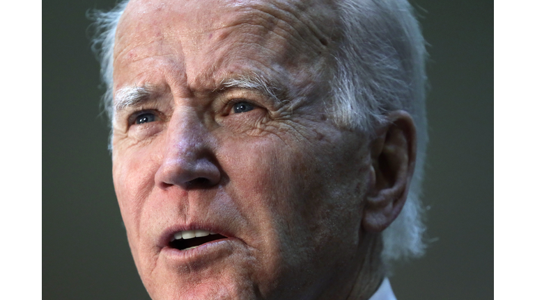 Democratic Presidential Candidate Joe Biden Campaigns In Norfolk, Virginia