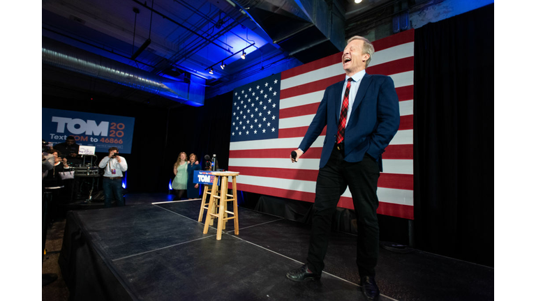 Election Night Party For Presidential Candidate Tom Steyer