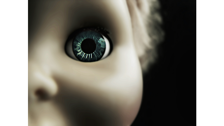 Macro Shot Of Doll Eye