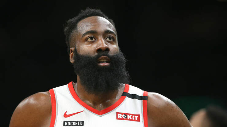 Did James Harden Poop His Pants During Celtics Game? [PHOTOS] | 101.5 KGB