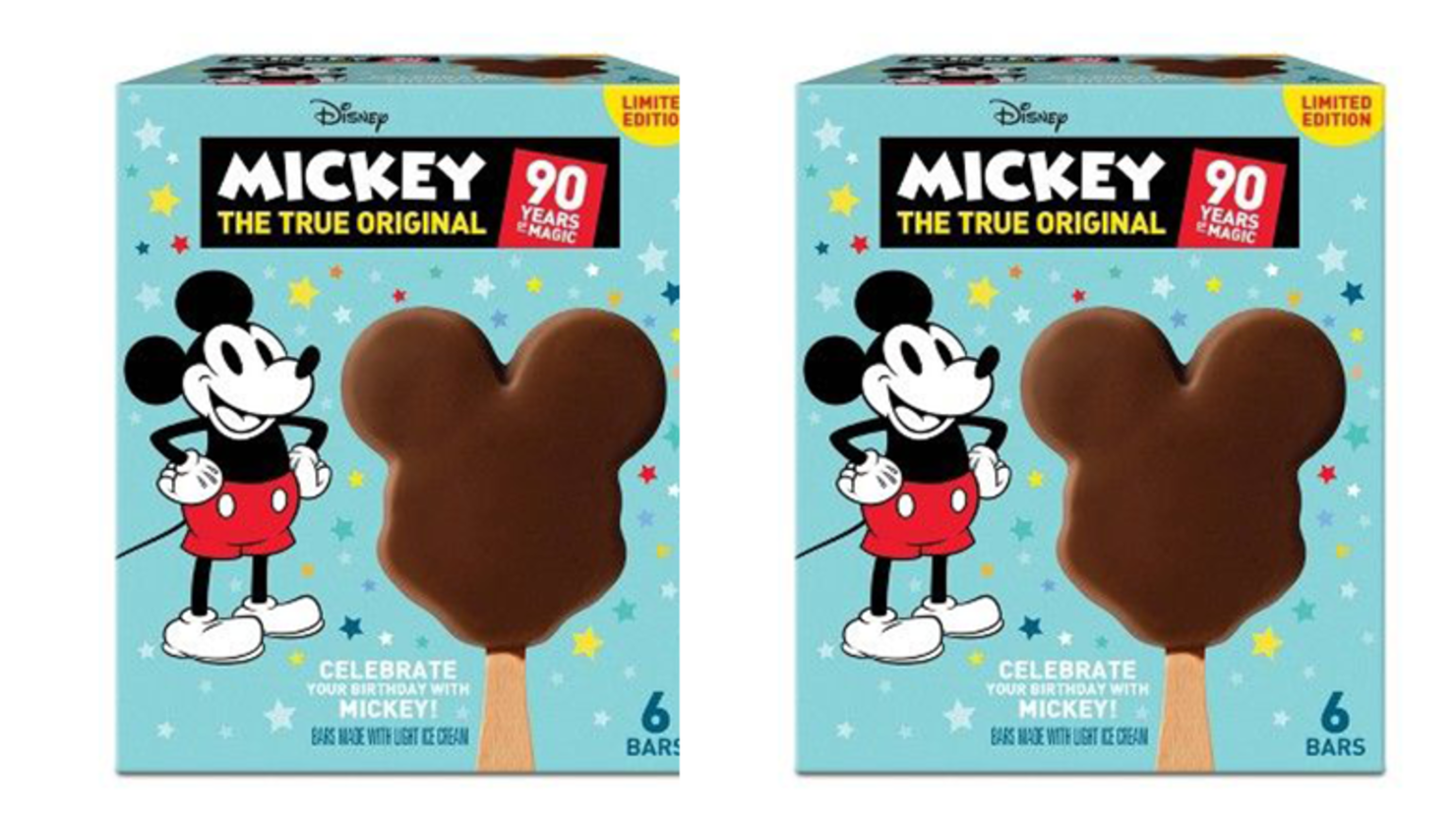 Disney Ice Cream Cups - Disney Treats - Mickey and Minnie 