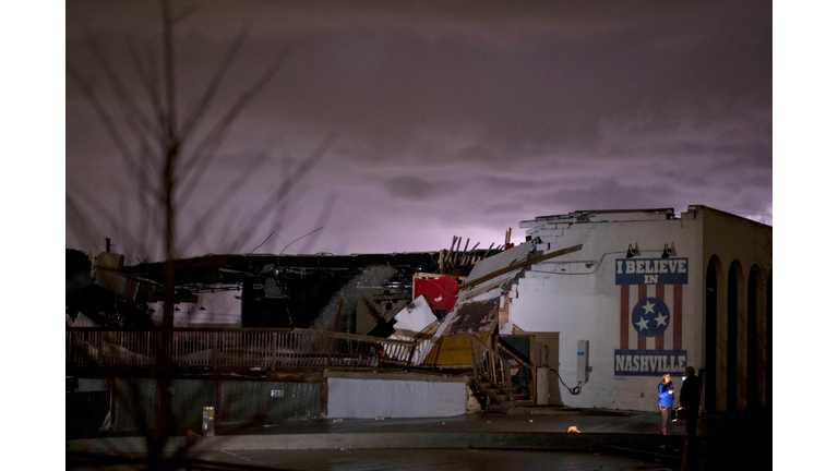 Tornado Hits Nashville, Tennessee