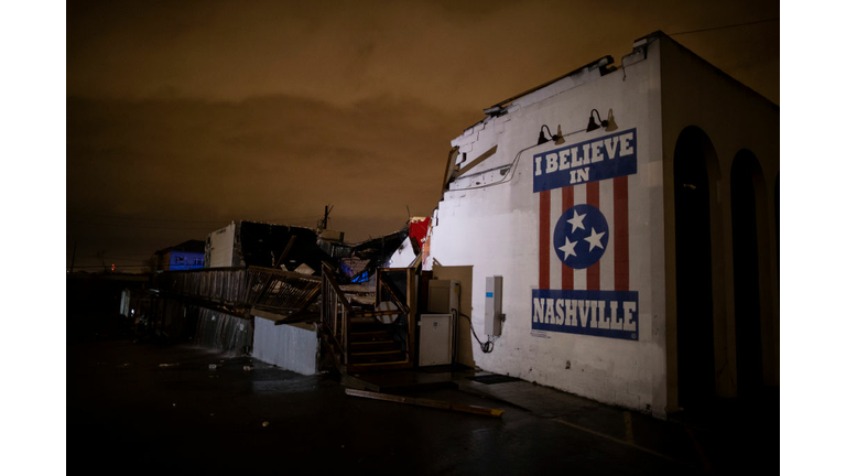 Tornado Hits Nashville, Tennessee