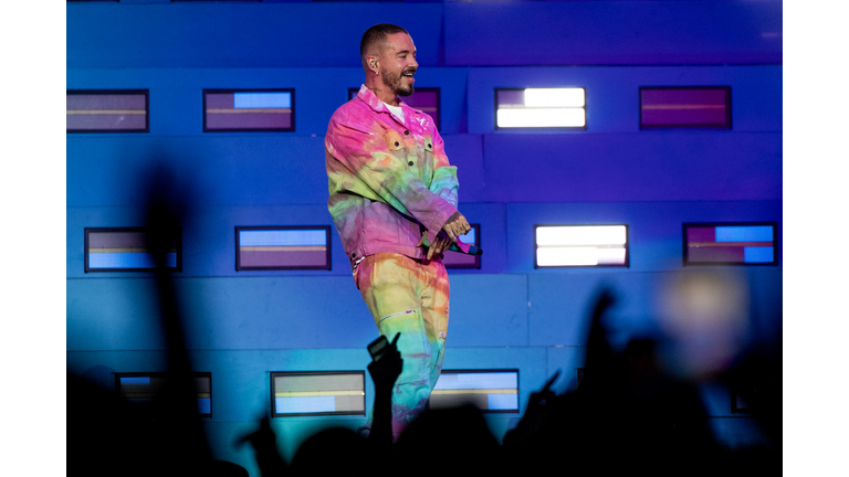 J Balvin Performs At Staples Center