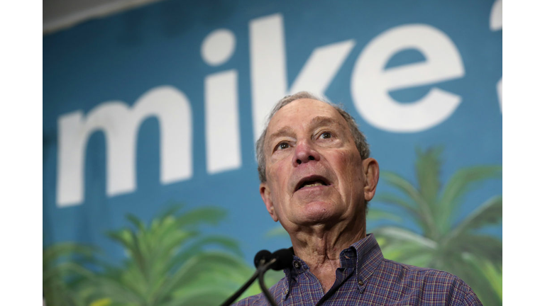 Presidential Candidate Mike Bloomberg Visits Miami's Little Havana