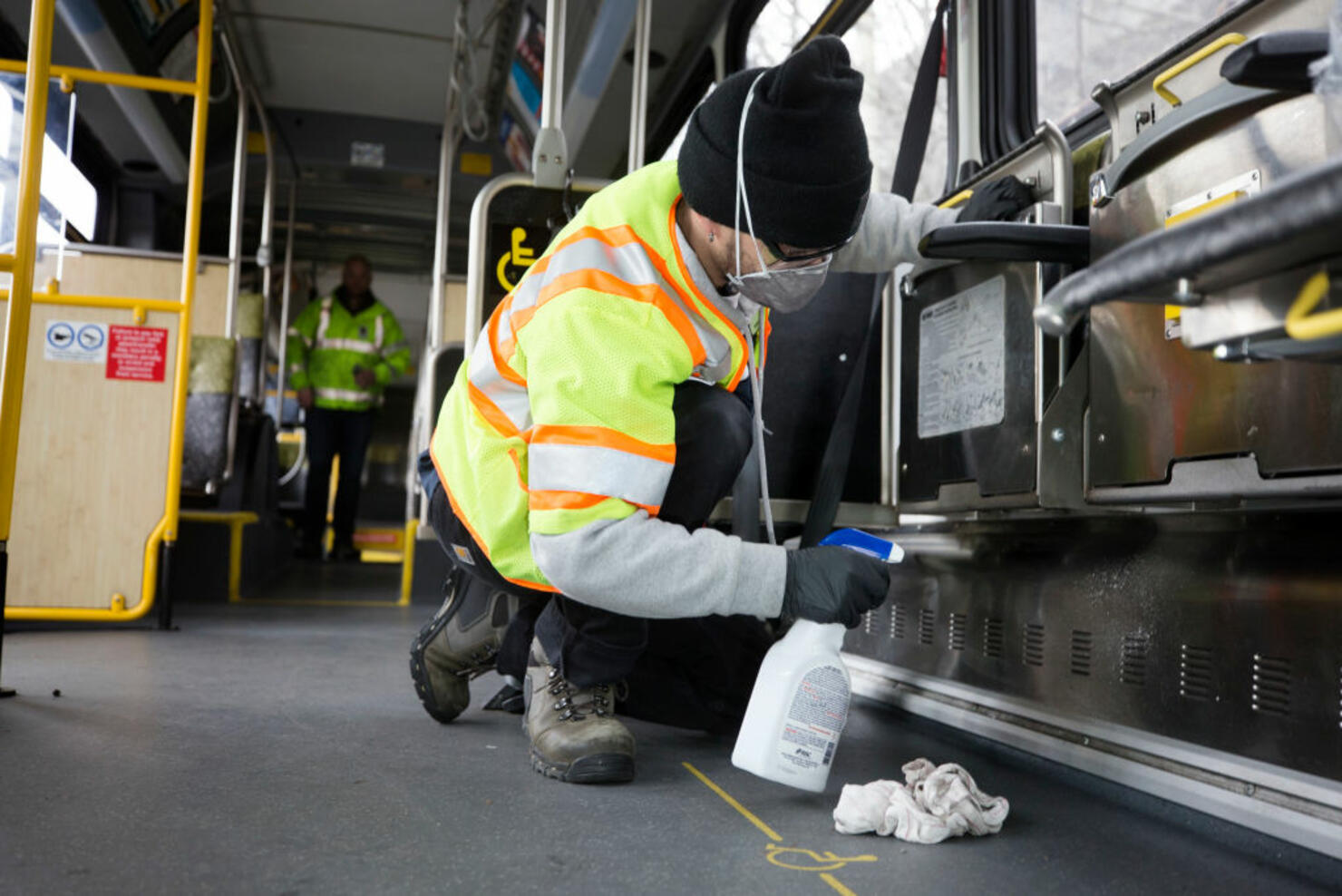 City Of Seattle Disinfects And Cleans Public Spaces As 6 Deaths In Area Result From Coronavirus