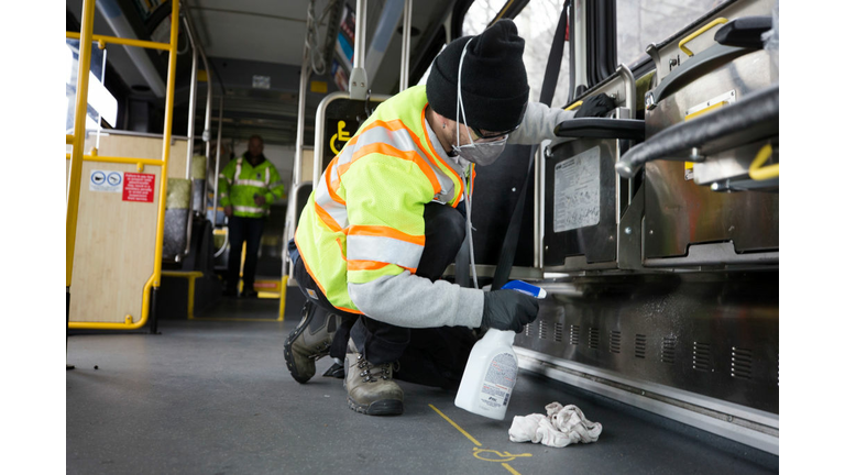 City Of Seattle Disinfects And Cleans Public Spaces As 6 Deaths In Area Result From Coronavirus