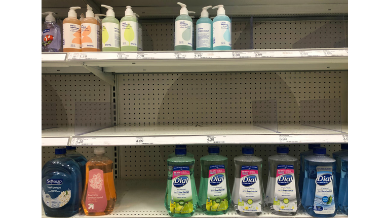 Fears Of Coronavirus Spreading Causes Shortages Of Supplies At California Stores