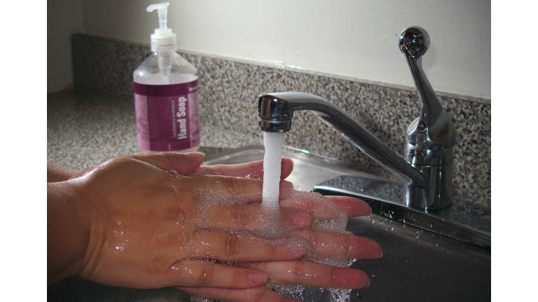 US-HEALTH-FLU-HAND WASHING