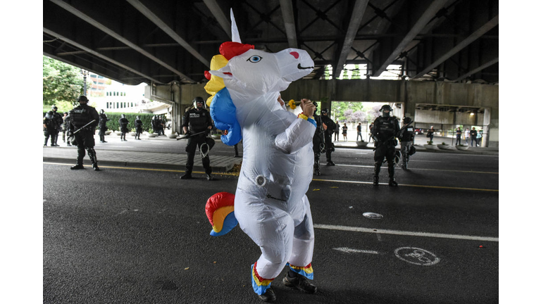 Alt Right Group Holds Rally In Portland, Oregon