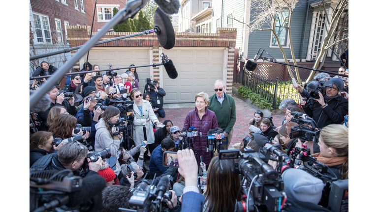 Sen. Elizabeth Warren (D-MA) Announces She's Dropping Out Of Presidential Campaign