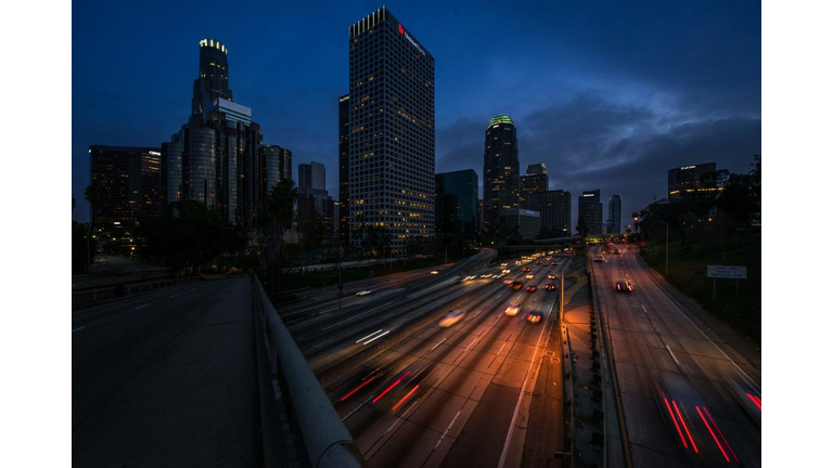 US-FEATURE-TRAFFIC-DOWNTOWN-LOS ANGELES