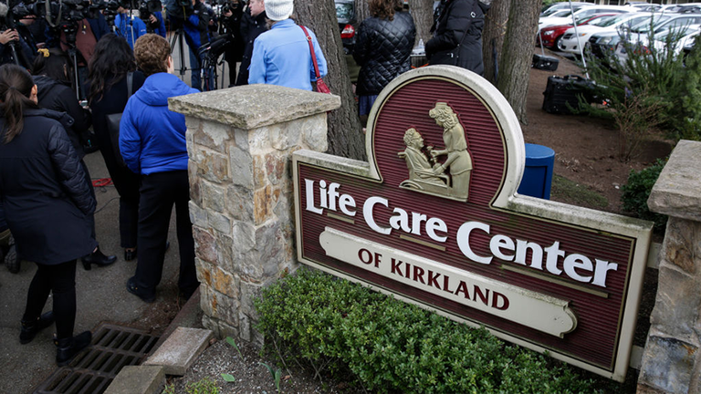 At least nine people died at the Life Care Center in Kirkland, Washington, of the novel coronavirus,health officials say. 