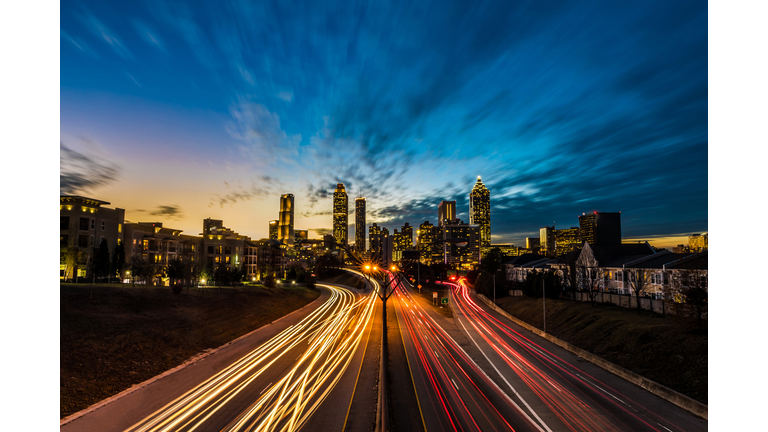 Jackson street bridge, Downtown Atlanta