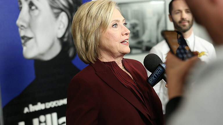 Hillary Rodham Clinton attends Hulu's "Hillary" NYC Premiere on March 04, 2020 in New York City.