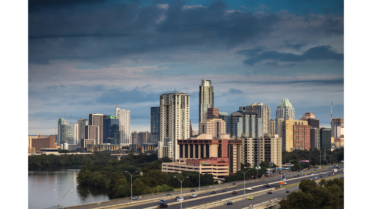 Morning Rush Hour in Austin, Texas