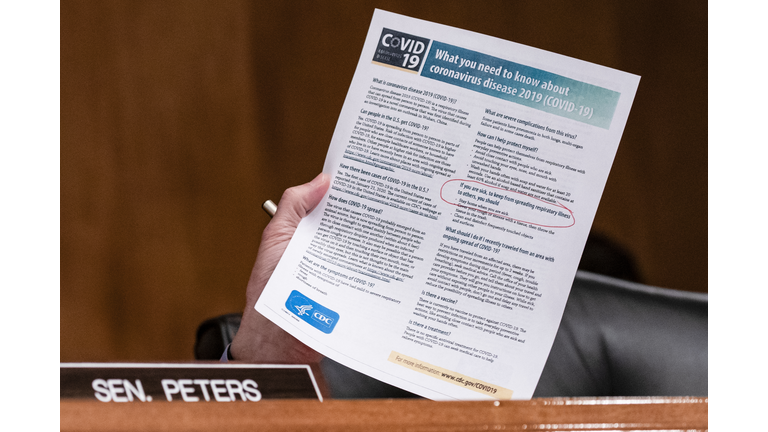 Senate Homeland Security Committee Holds Hearing On Government's Interagency Response To Coronavirus