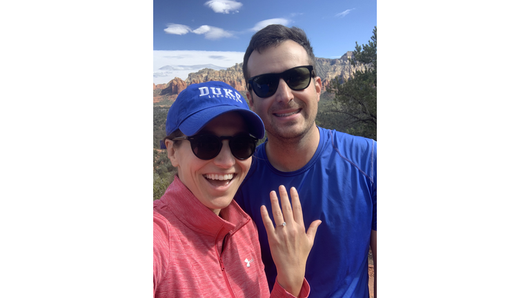 PHOTOS: Brooke Got Engaged Over The Weekend In Sedona, 102.5 KNIX