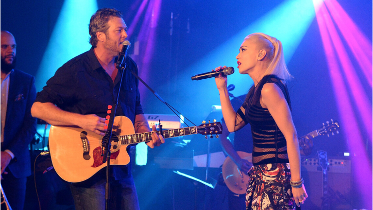Blake Shelton, Gwen Stefani Enjoy Date Night With Her Sons At Show In LA