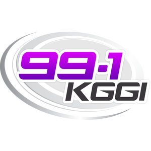 Logo for 99.1 KGGI - Riverside's Hottest Hit Music