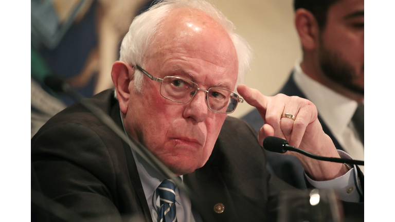 Bernie Sanders Holds Public Health Roundtable To Discuss Coronavirus