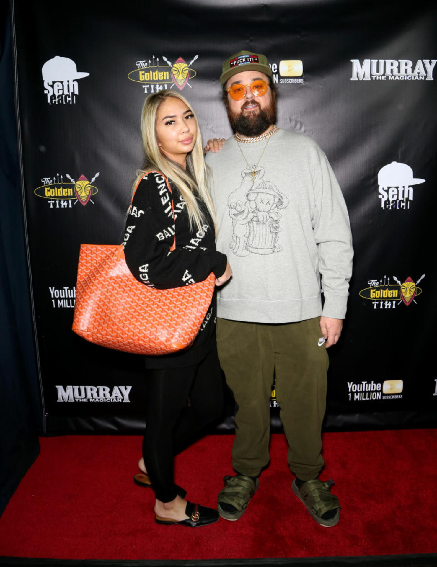 Murray SawChuck 1 Million YouTube Subscriber Red Carpet Golden Tiki