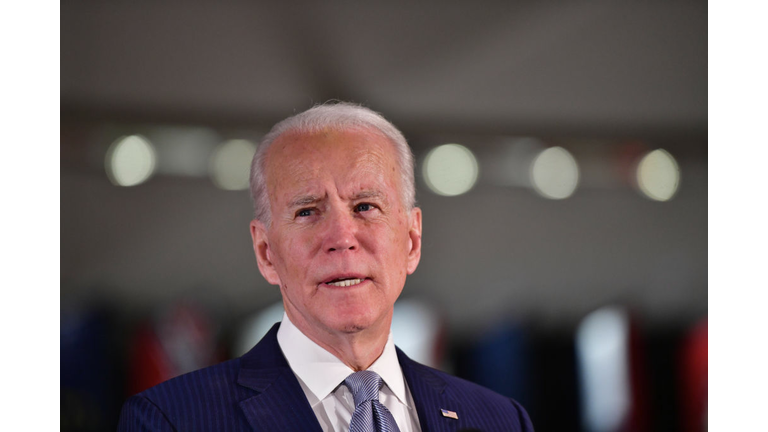 Presidential Candidate Joe Biden Makes Primary Night Remarks In Philadelphia