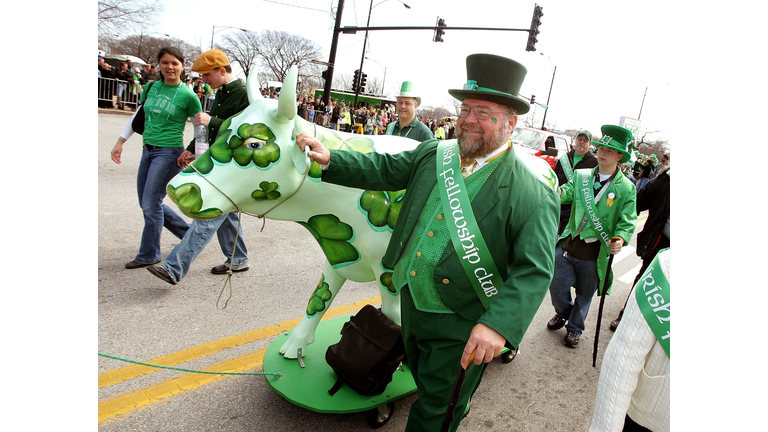 Chicago Goes Green For Annual St. Patricks Day Parade