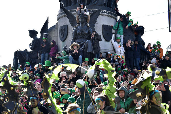 St Patrick's Day Is Celebrated In Dublin