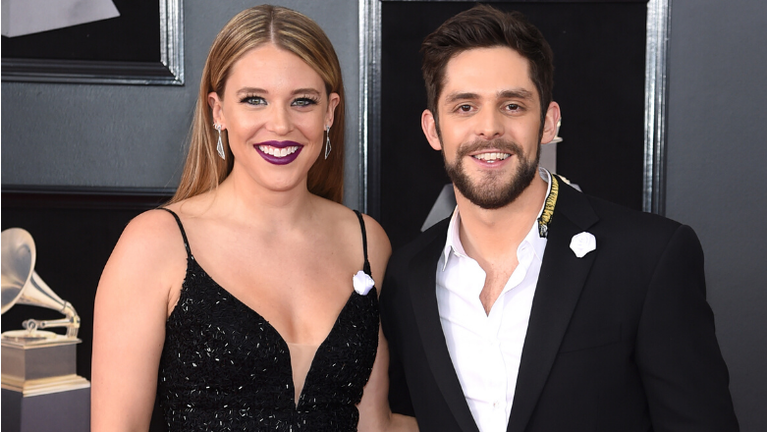 Thomas Rhett's Wife, Lauren Akins, Let Daughter Willa Gray Do Her Makeup