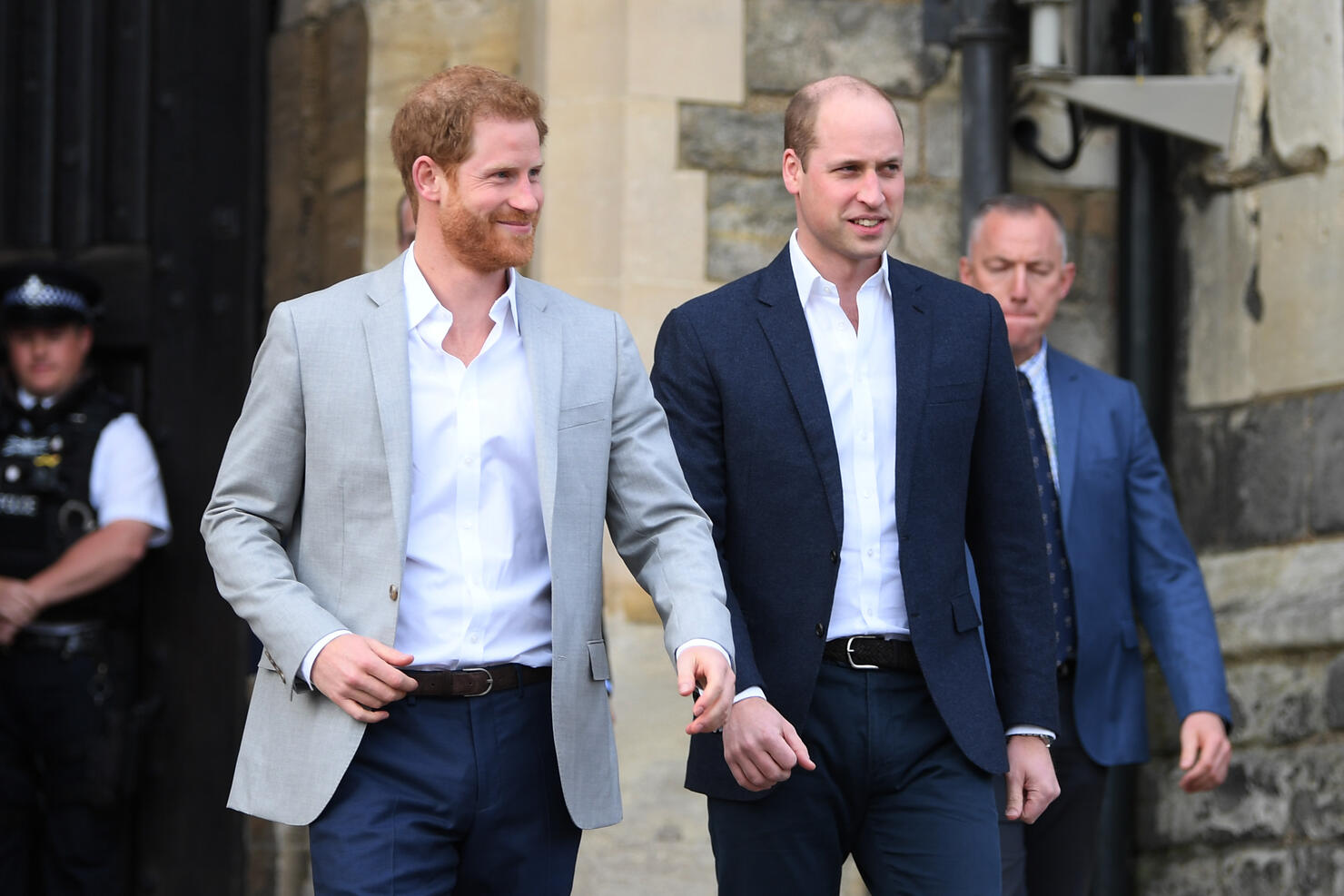 Preparations for Royal Wedding of Harry and Meghan