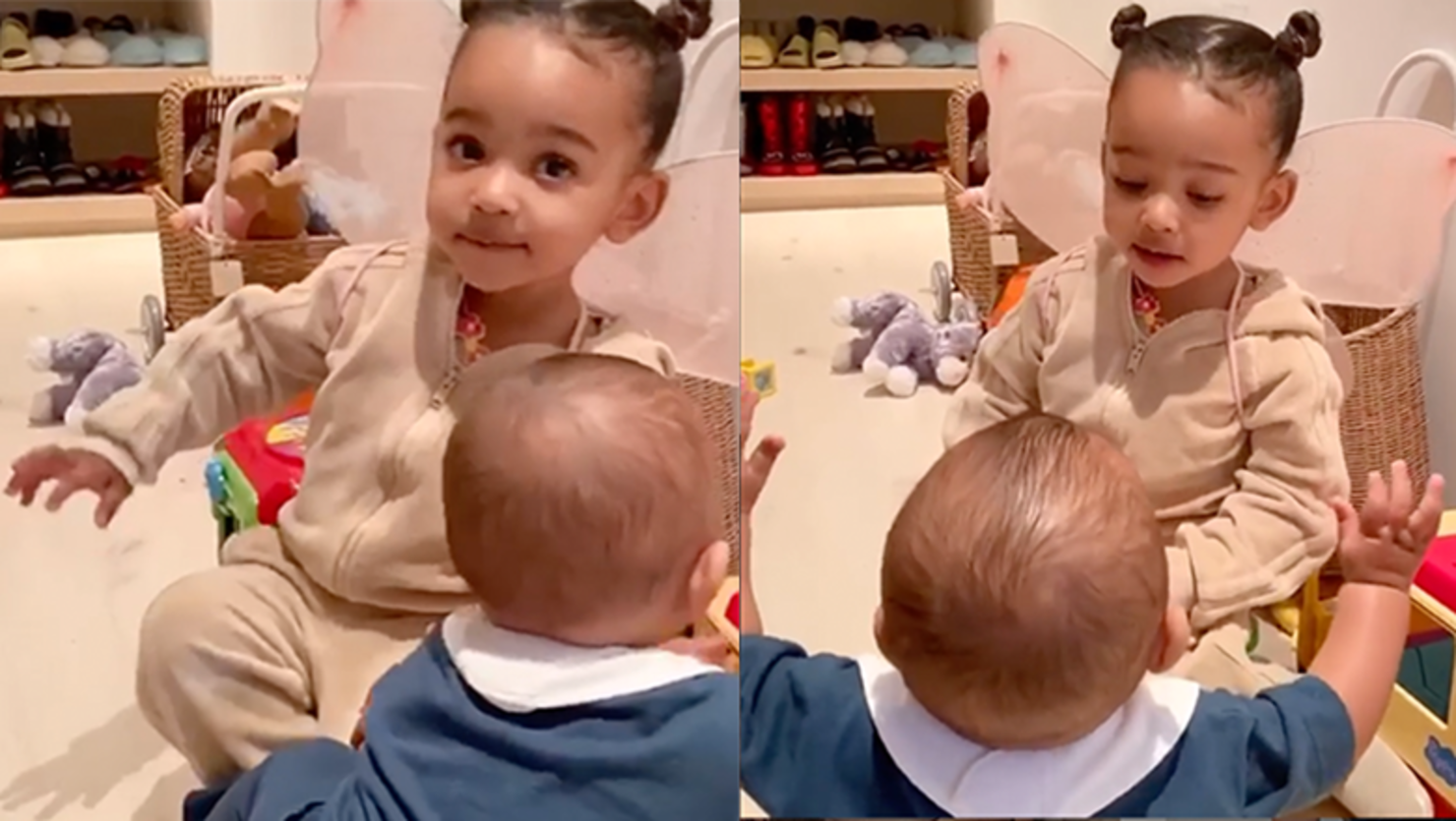 Watch Chicago West Sing Her Baby Brother Psalm A Special Song In Cute ...