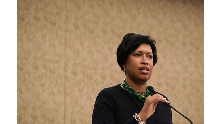 D.C. Mayor Muriel Bowser And Del. Eleanor Holmes Norton (D-DC) Hold News Conference On Protecting DC Local Laws