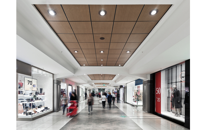 Inside "Maltepe Park"- the large Shopping Mall in Istanbul