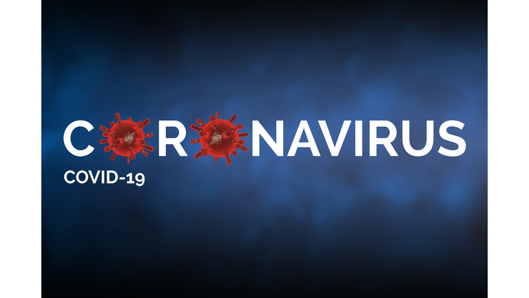 Covid-19 concept image with "Coronavirus covid-19" text