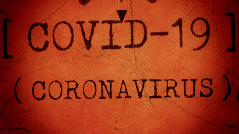 Coronavirus Outbreak Grunge Background