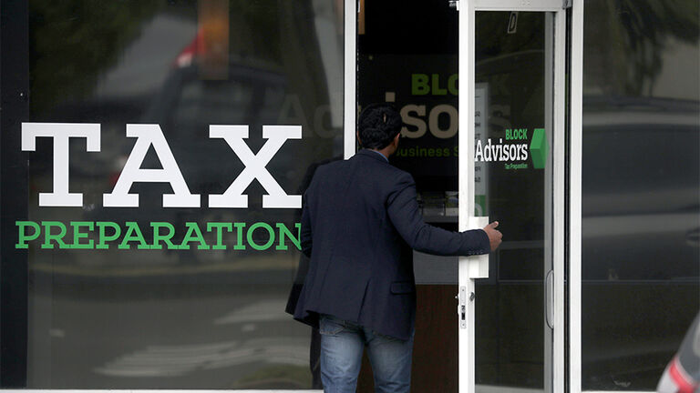 Americans File Their Returns On Tax Day 2019
