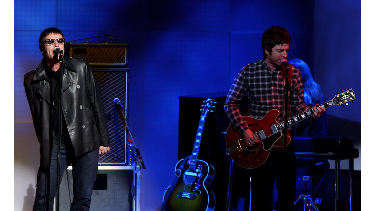 Oasis Attends "Che Tempo Che Fa" Italian TV Show