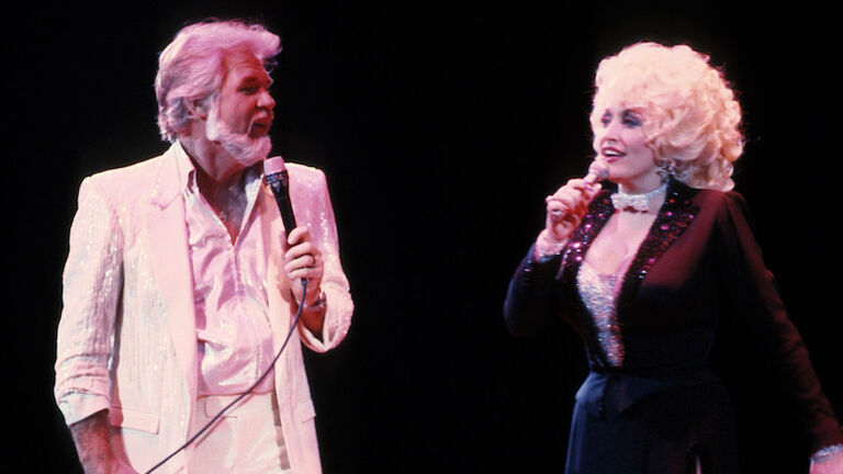 Kenny Rogers and Dolly Parton