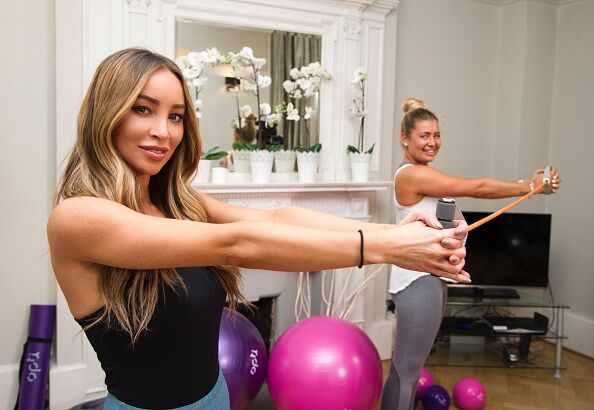 Lauren Pope Launches New 'Opti' Fitness Range Available Exclusively At Argos