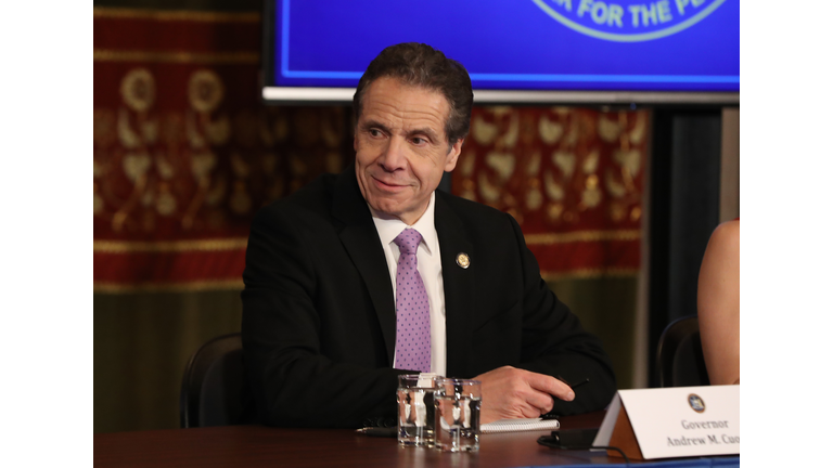 New York State Governor Andrew Cuomo Holds Daily News Conference Amid Coronavirus Outbreak