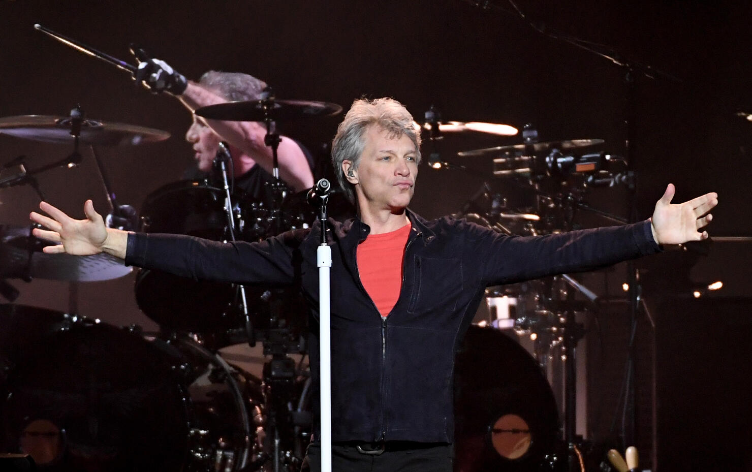 Bon Jovi In Concert At T-Mobile Arena In Las Vegas