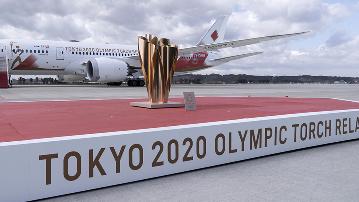 Tokyo 2020 Olympic Flame Arrives Japan