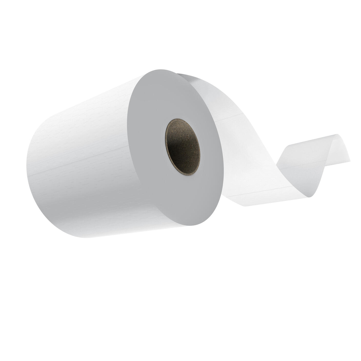 roll of toilet paper flying
