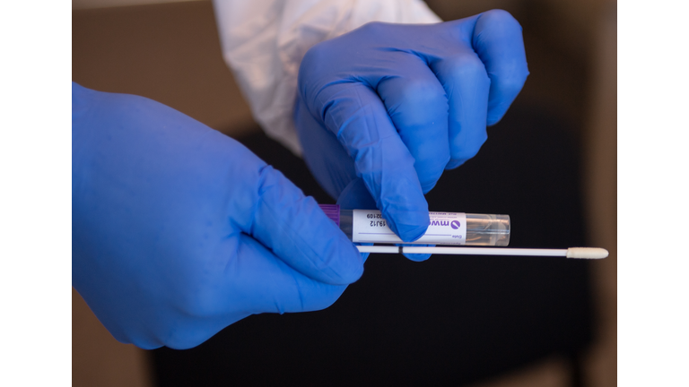 Local Doctor Provides Coronavirus Testing From Parking Lot Container