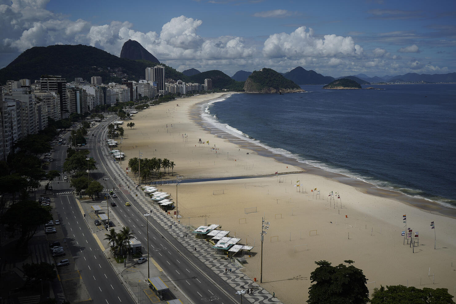 A Day in Rio de Janeiro as the City Begins to Shut Down
