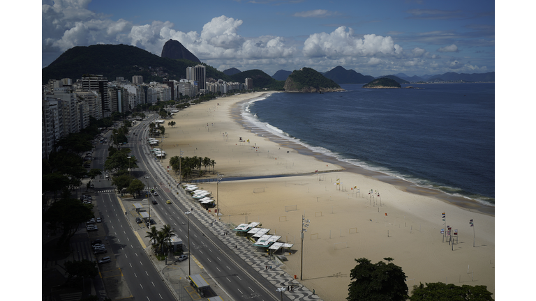 A Day in Rio de Janeiro as the City Begins to Shut Down